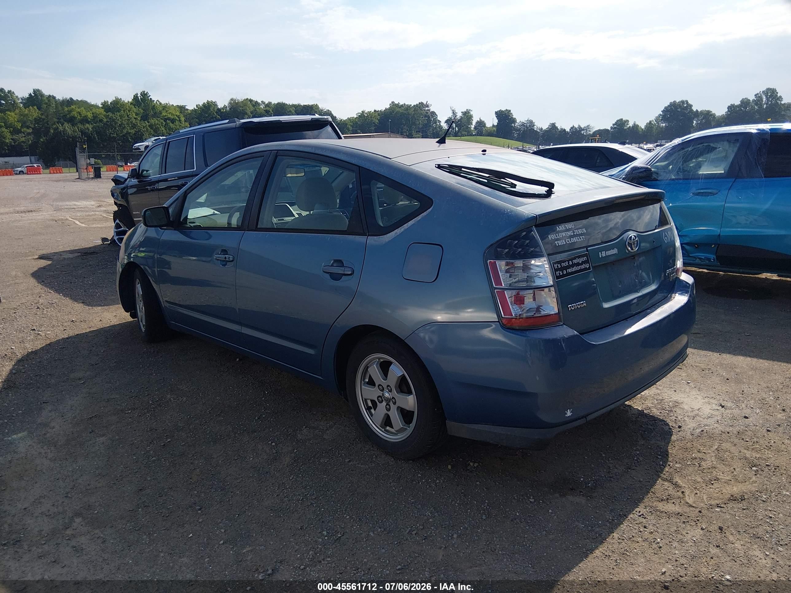 2005 Toyota Prius   Синий vin: JTDKB20U053107542