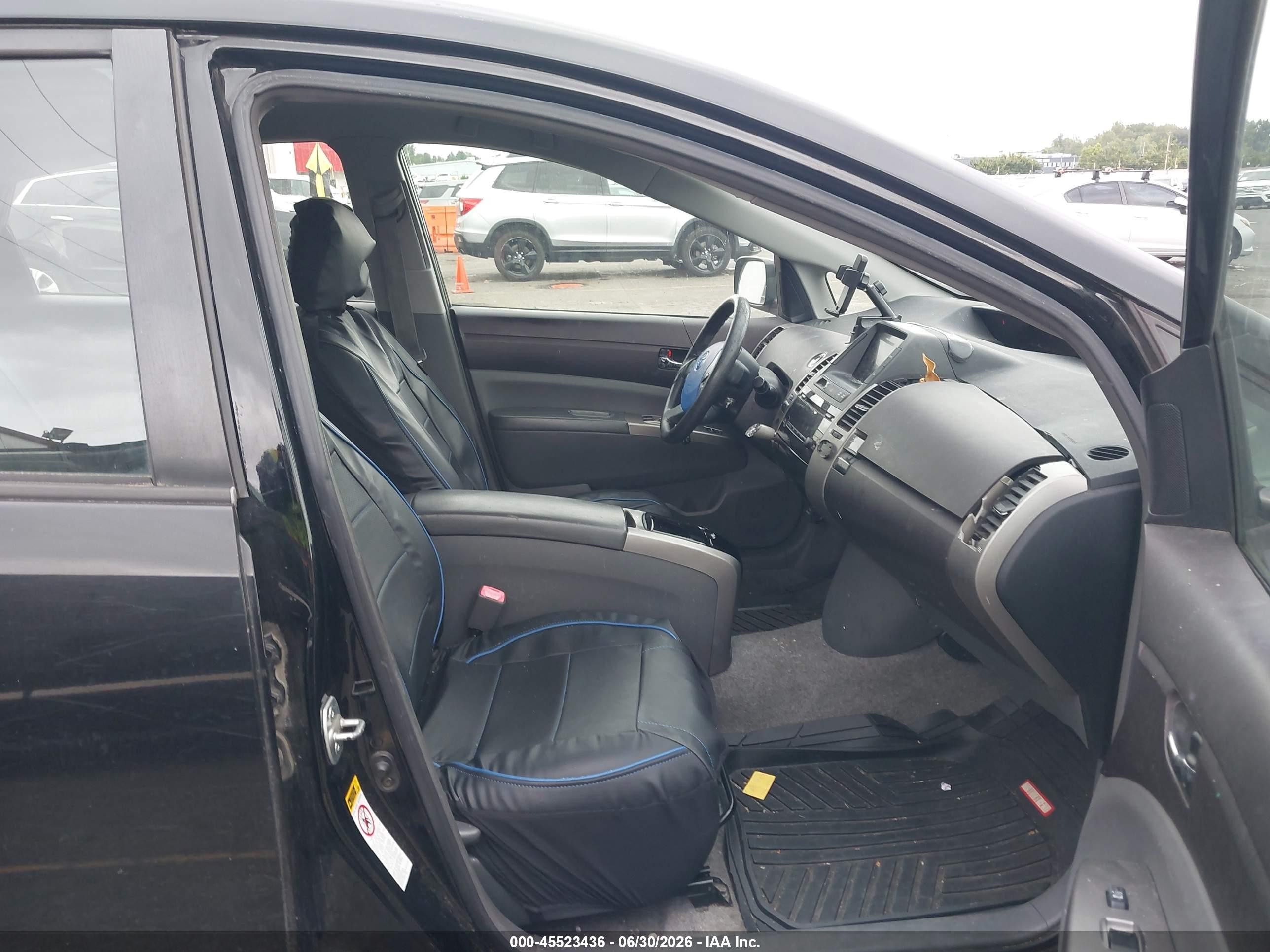 2005 Toyota Prius   Черный vin: JTDKB20U053108111