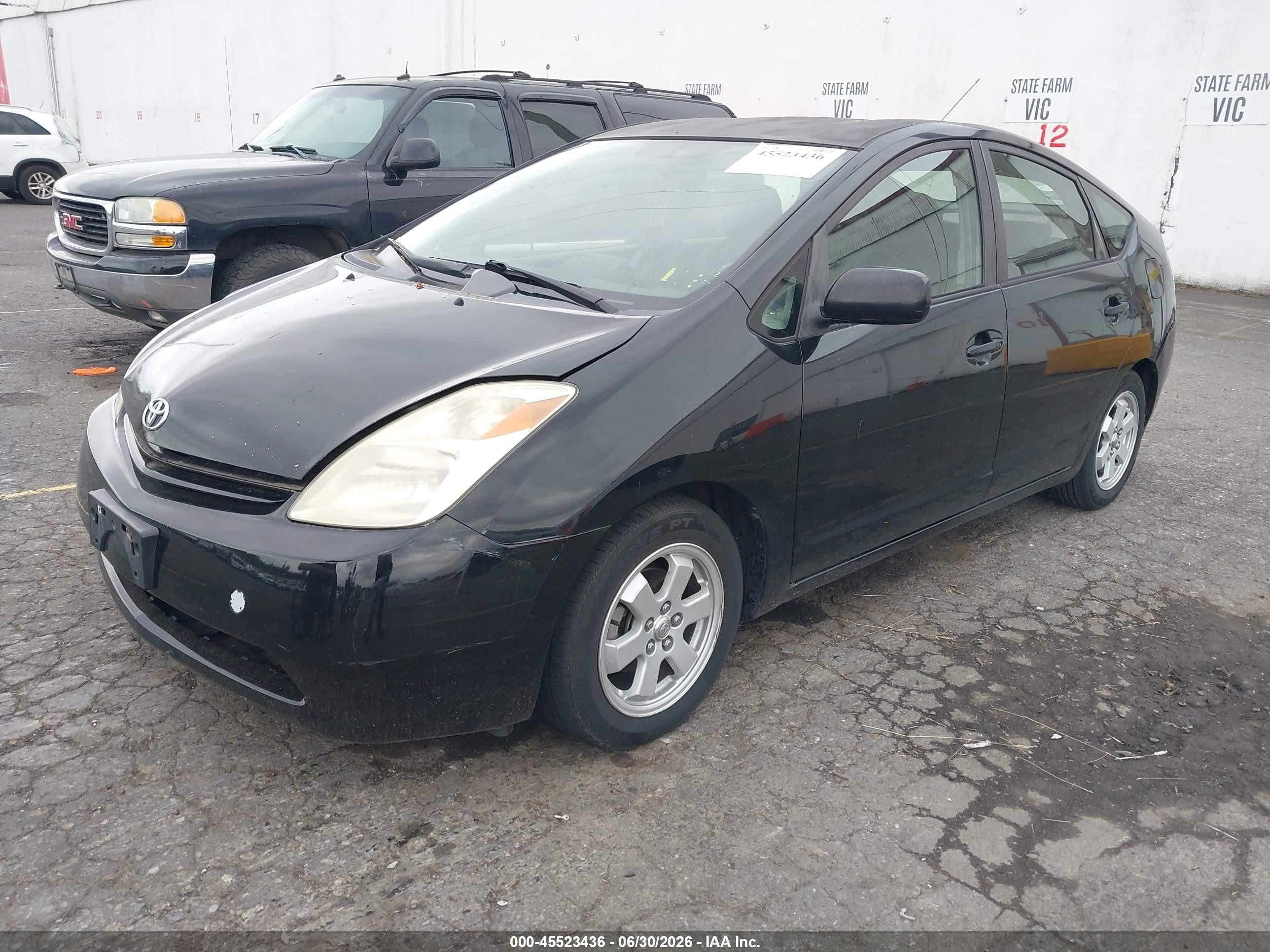 2005 Toyota Prius   Черный vin: JTDKB20U053108111
