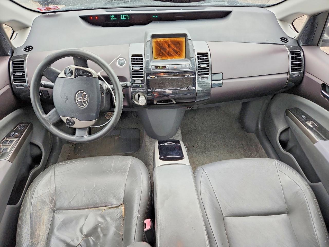 2005 Toyota Prius Base Black vin: JTDKB20U053125796