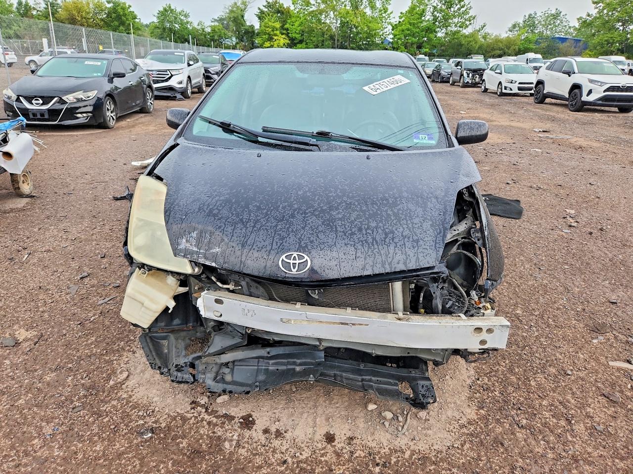 2005 Toyota Prius Base Black vin: JTDKB20U053125796