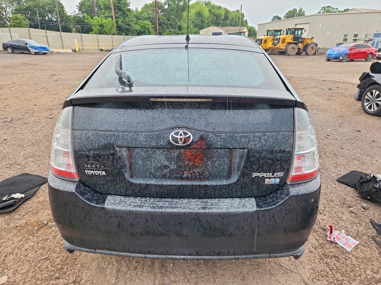 2005 Toyota Prius Base Black vin: JTDKB20U053125796