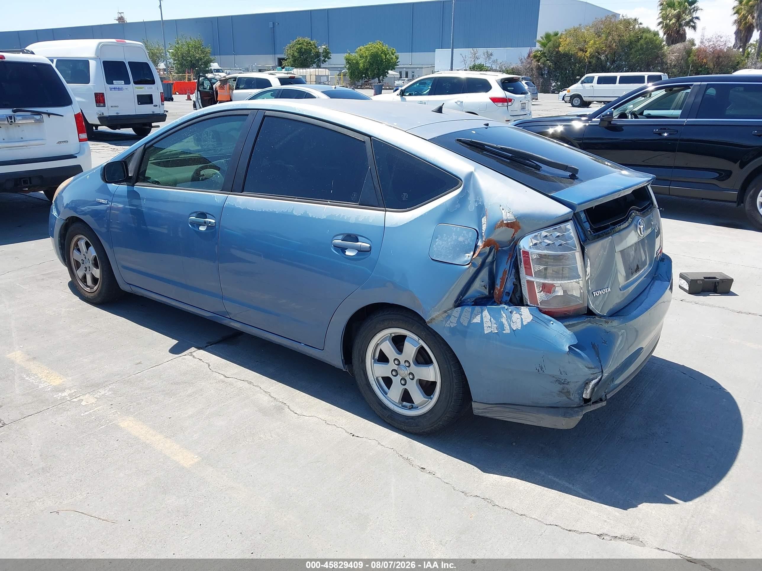 2006 Toyota Prius   Blue vin: JTDKB20U063128621