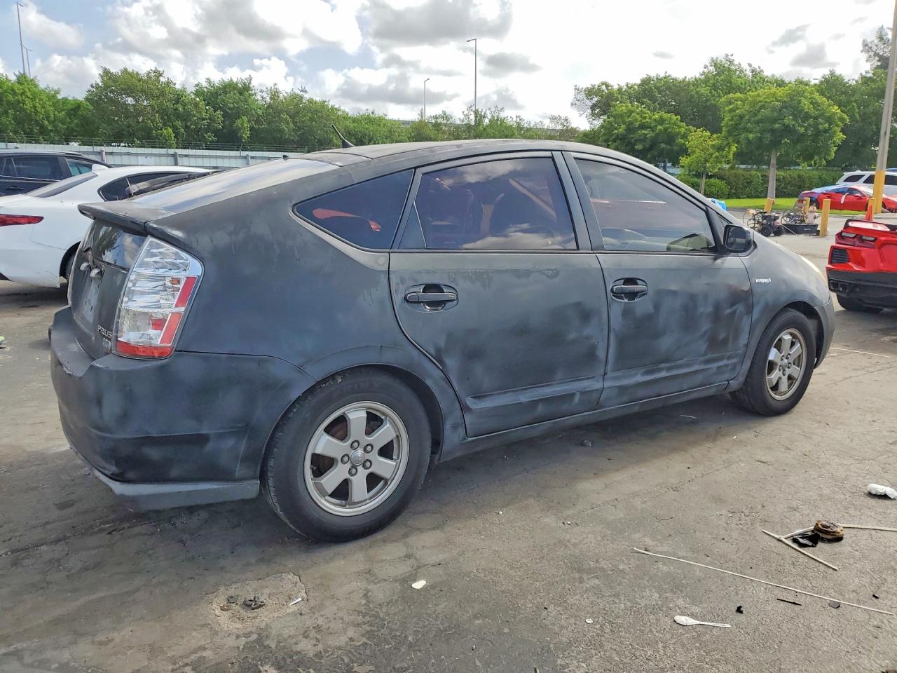2006 Toyota Prius Black vin: JTDKB20U063131955