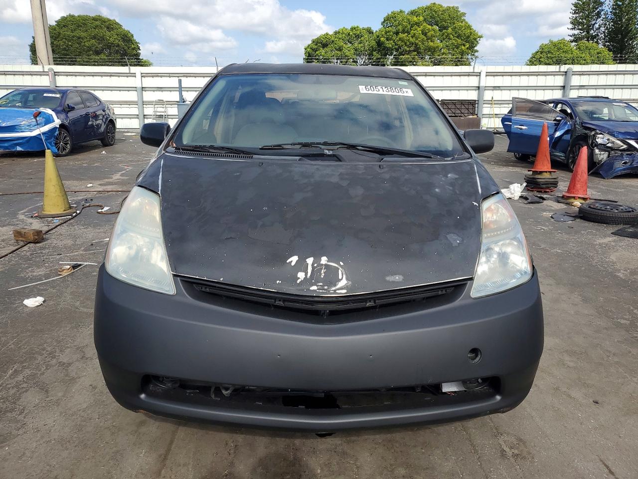2006 Toyota Prius Black vin: JTDKB20U063131955