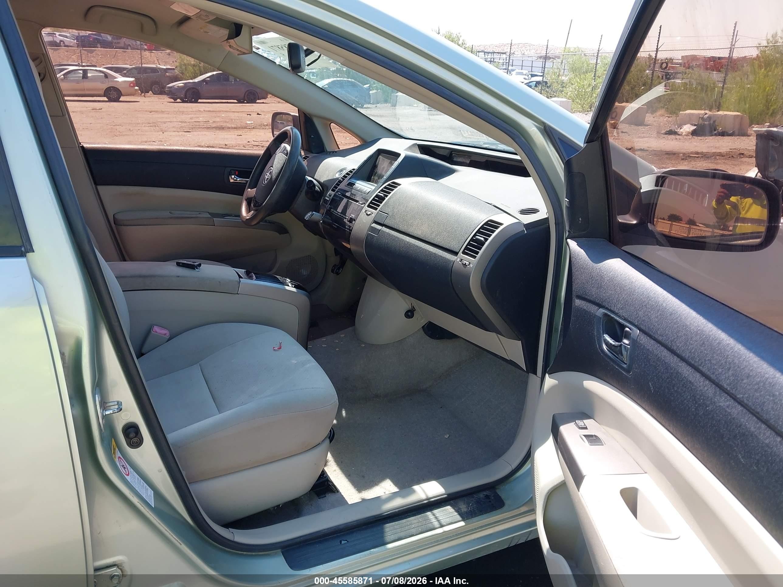 2006 Toyota Prius   Green vin: JTDKB20U063135231