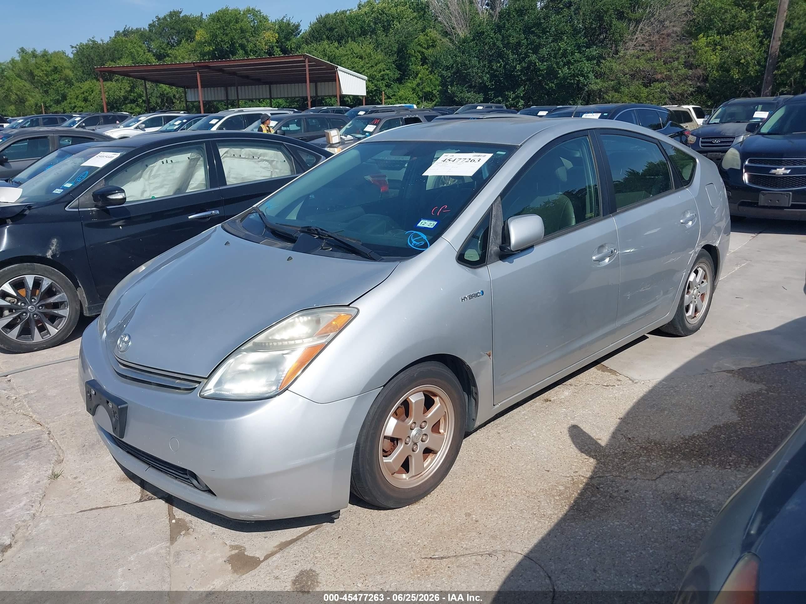 2006 Toyota Prius   Silver vin: JTDKB20U063140557