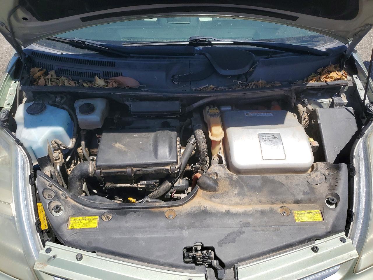 2006 Toyota Prius Base Green vin: JTDKB20U063146861