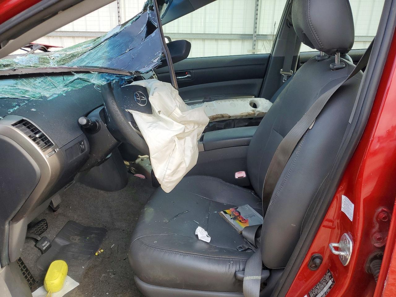 2006 Toyota Prius Base Red vin: JTDKB20U063147489