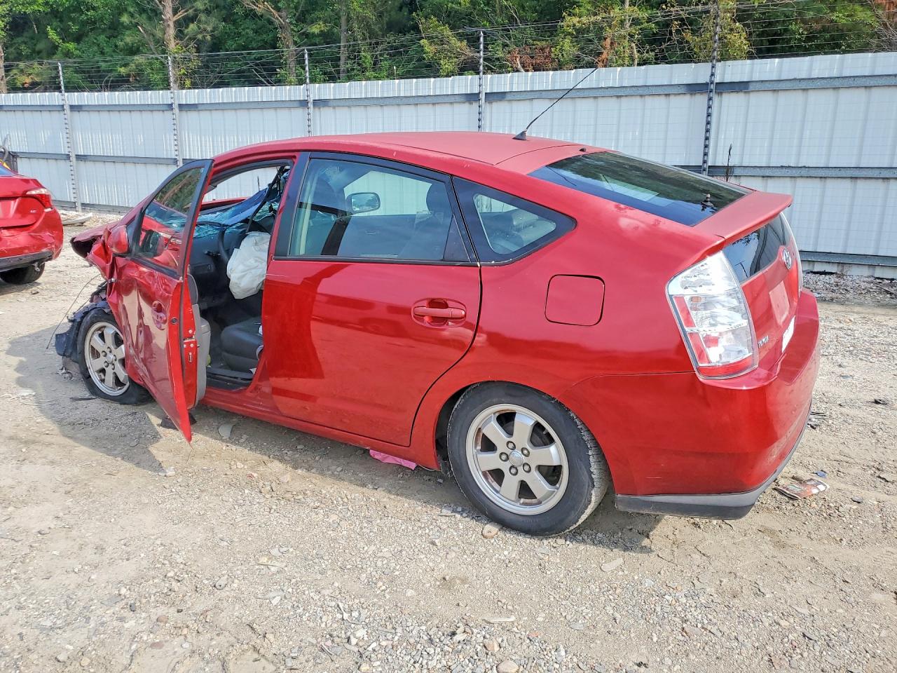 2006 Toyota Prius Base Red vin: JTDKB20U063147489