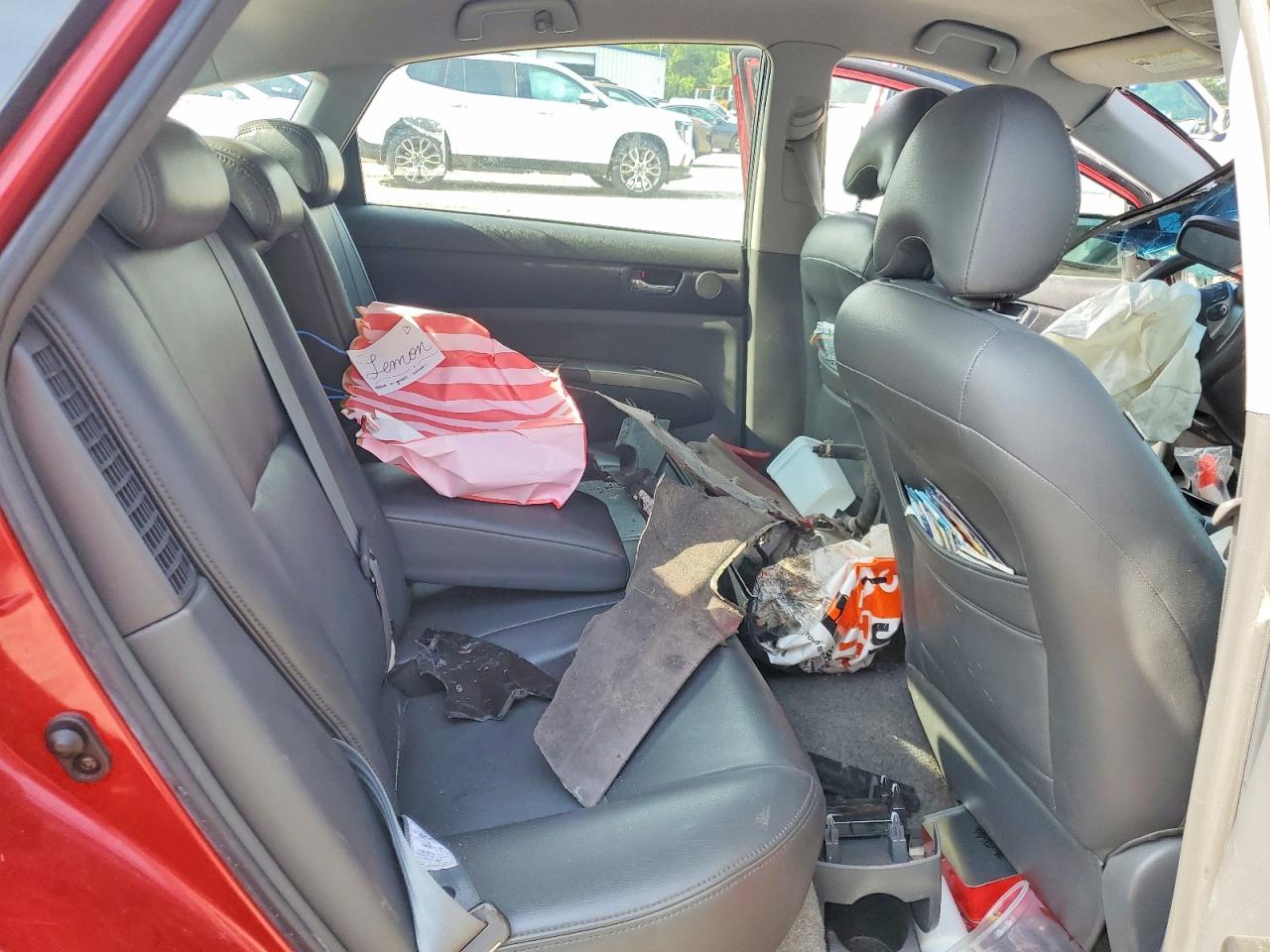 2006 Toyota Prius Base Red vin: JTDKB20U063147489
