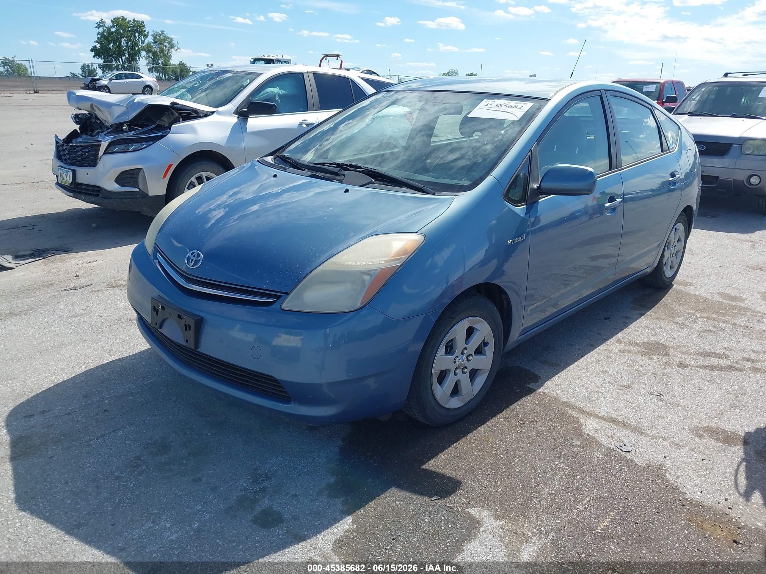 2006 Toyota Prius   Blue vin: JTDKB20U063148318