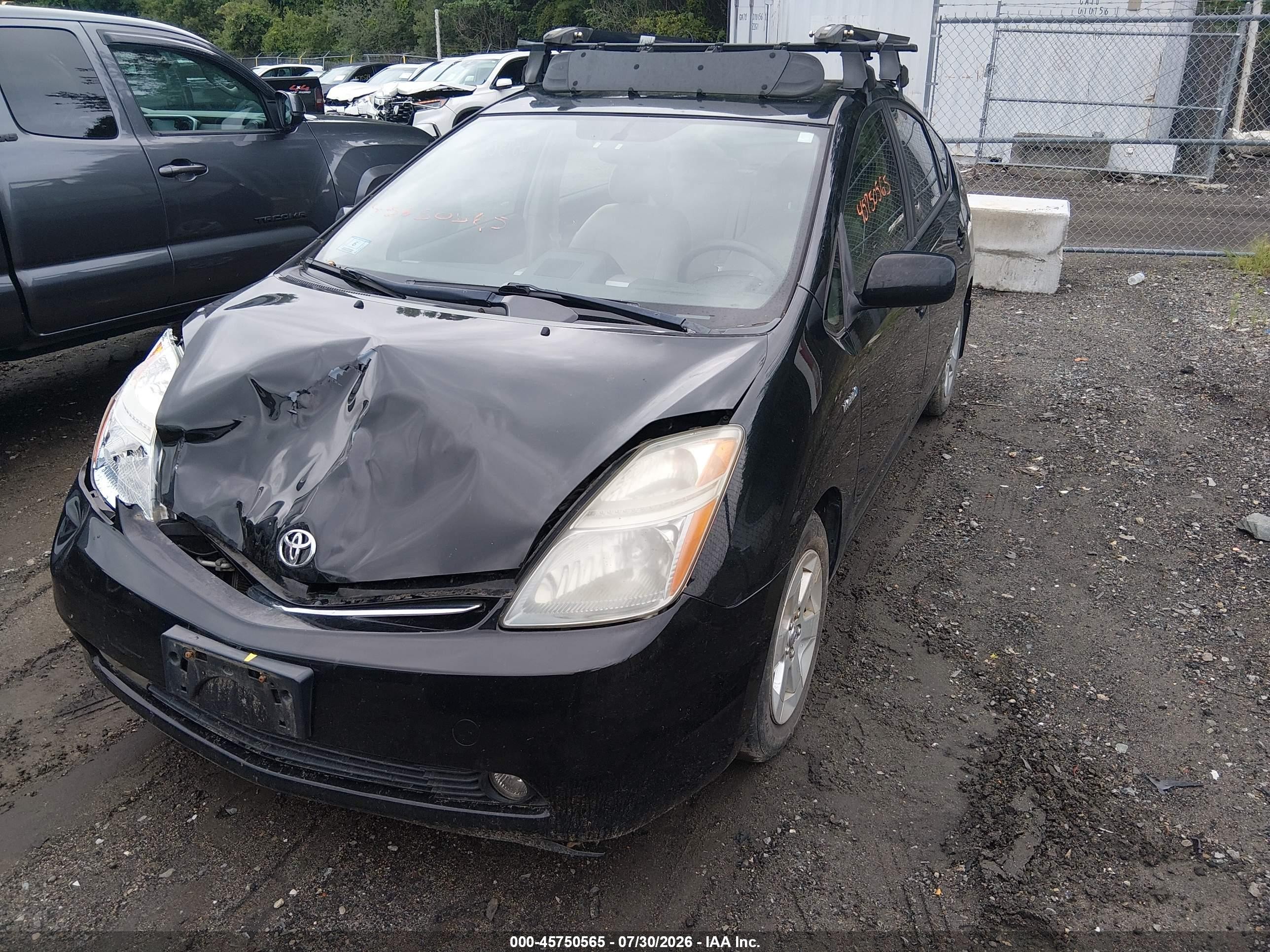2006 Toyota Prius   Black vin: JTDKB20U063170397