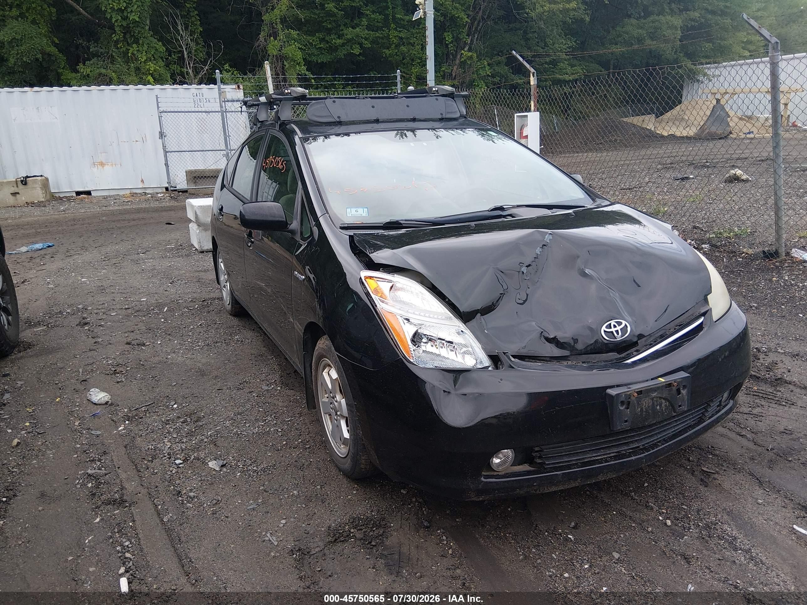 2006 Toyota Prius   Black vin: JTDKB20U063170397