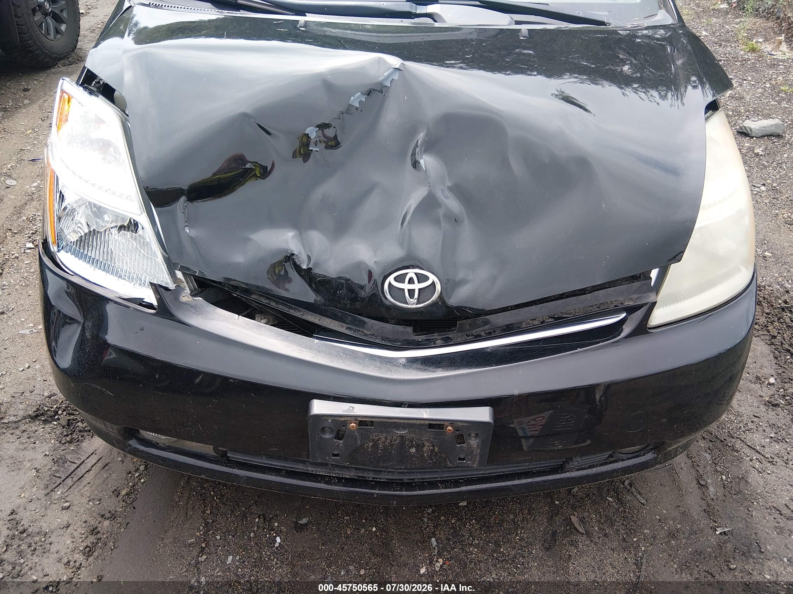 2006 Toyota Prius   Black vin: JTDKB20U063170397