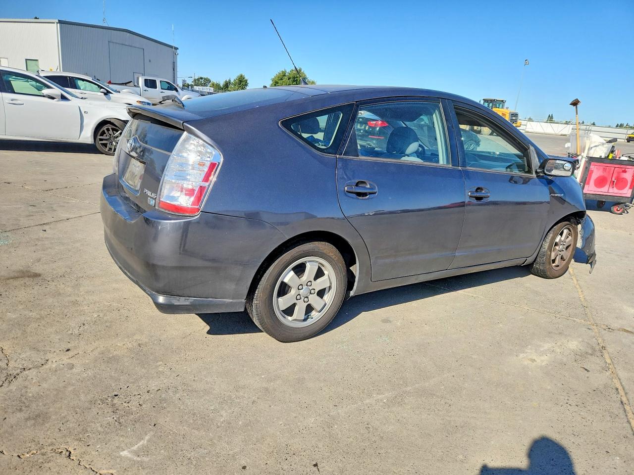2006 Toyota Prius Base Gray vin: JTDKB20U063189449