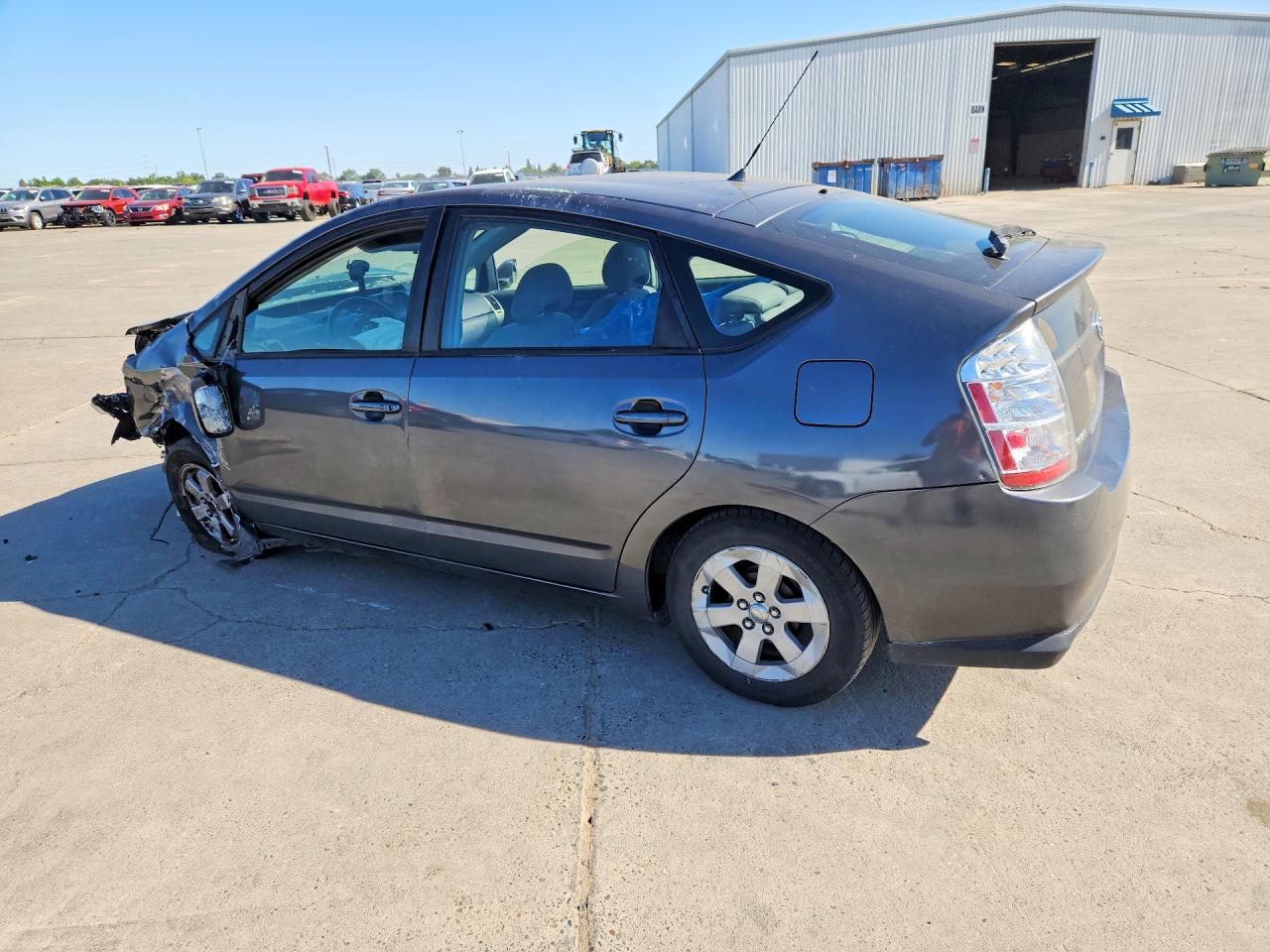 2006 Toyota Prius Base Gray vin: JTDKB20U063189449