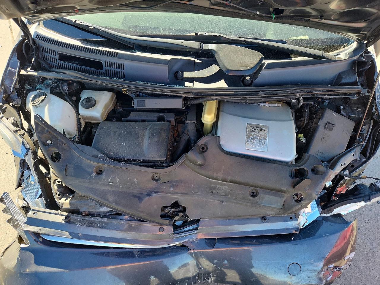 2006 Toyota Prius Base Gray vin: JTDKB20U063189449