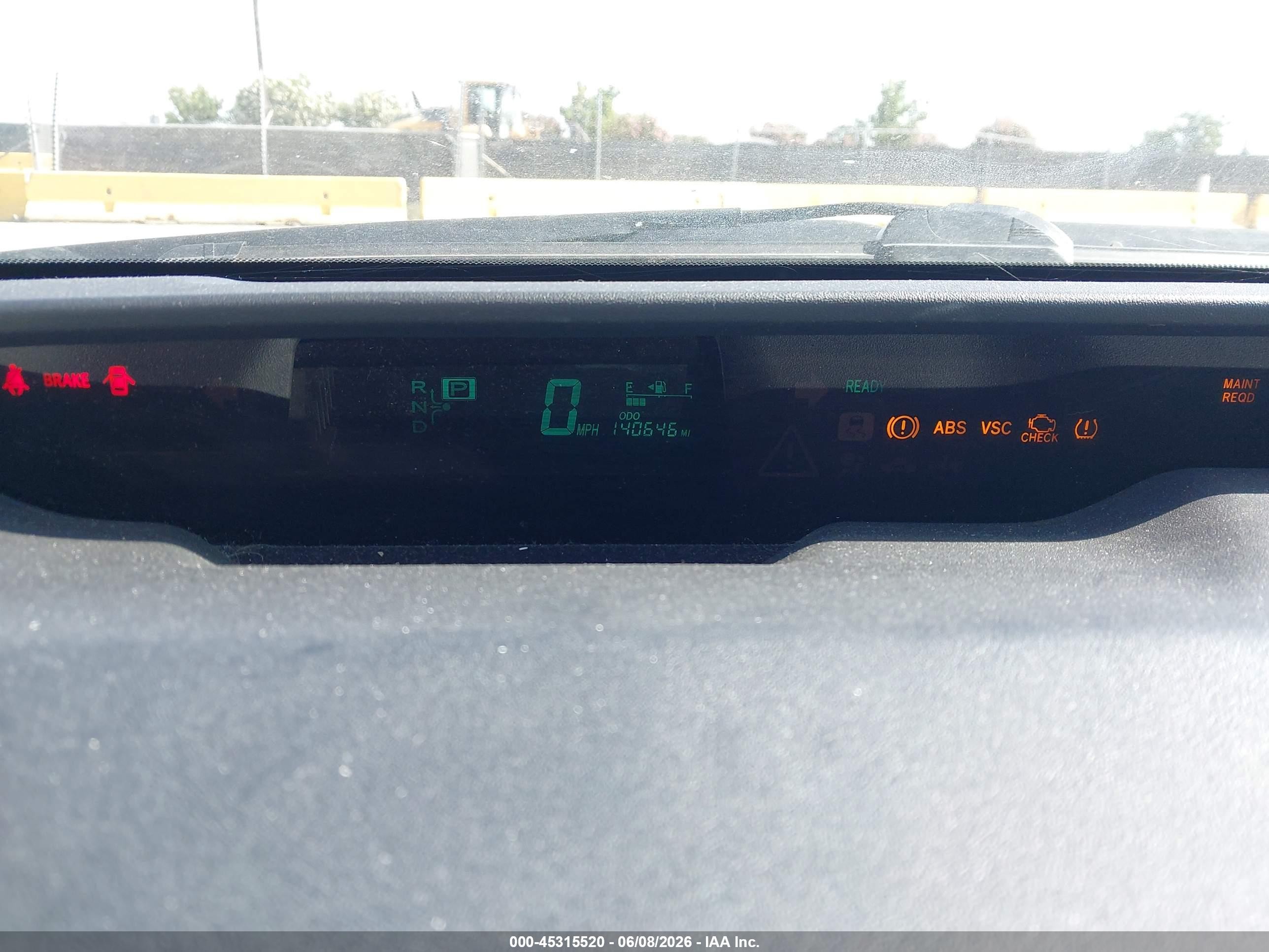 2006 Toyota Prius   Blue vin: JTDKB20U067079557