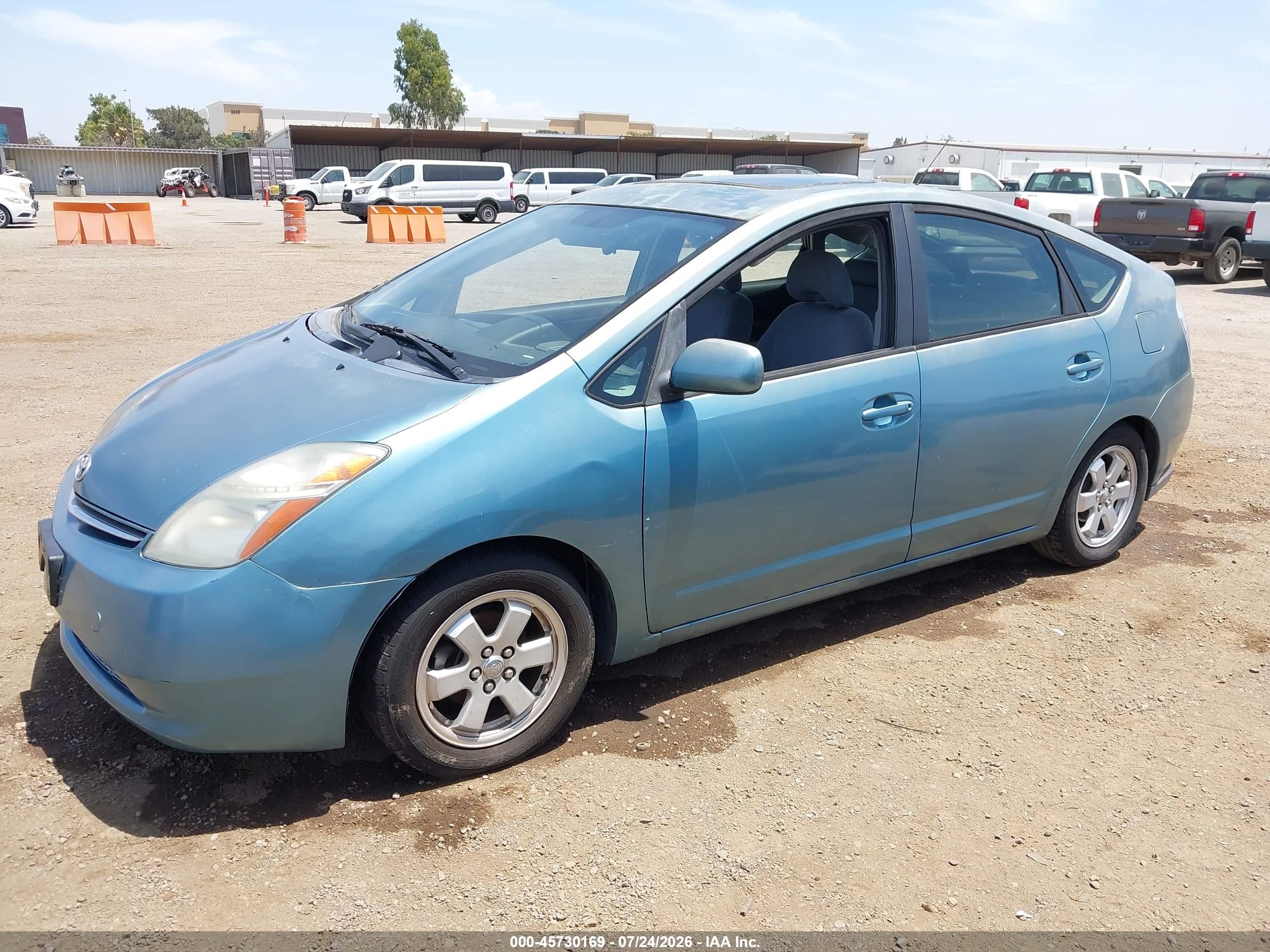 2006 Toyota Prius   Blue vin: JTDKB20U067509698