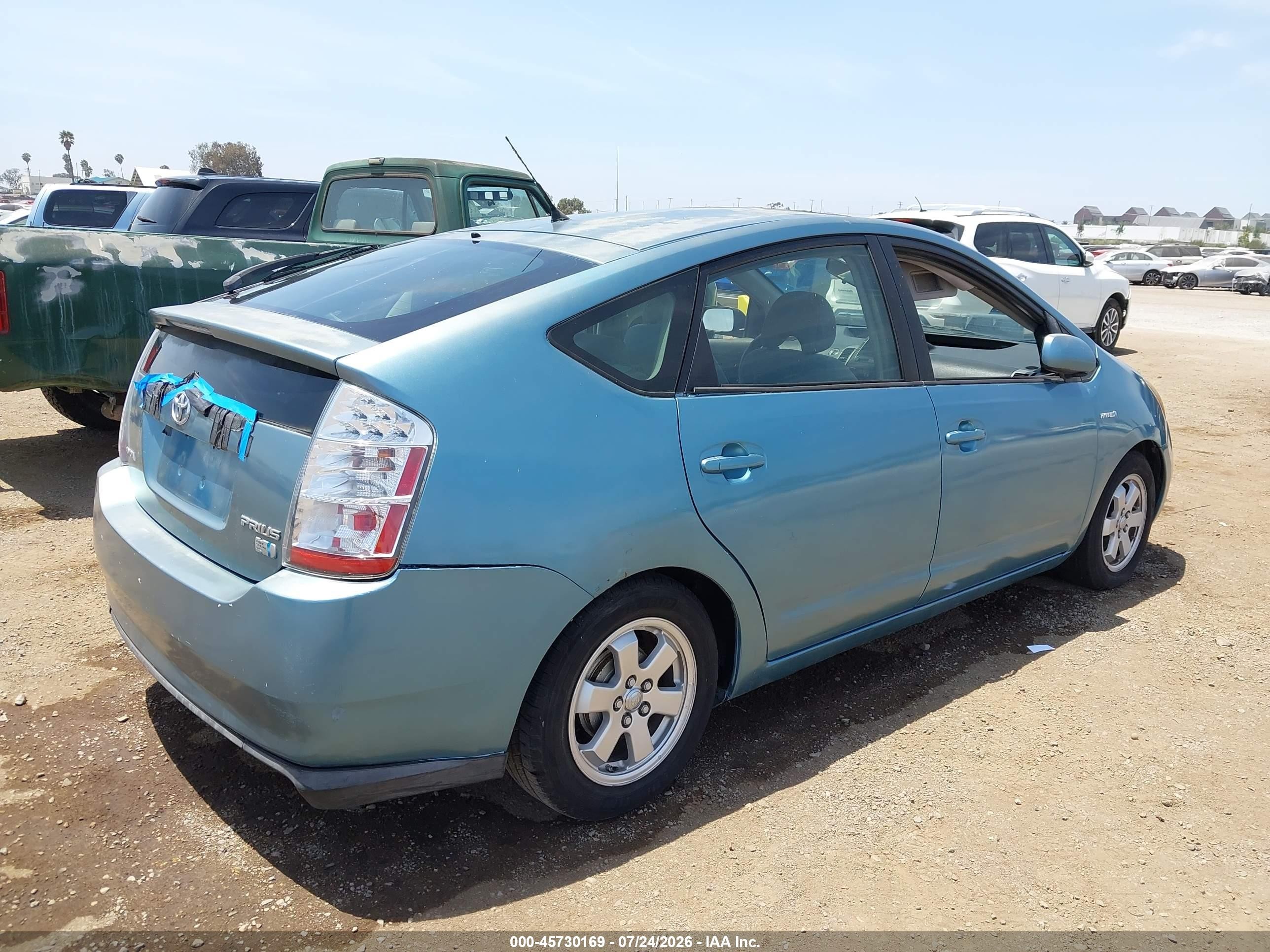 2006 Toyota Prius   Blue vin: JTDKB20U067509698
