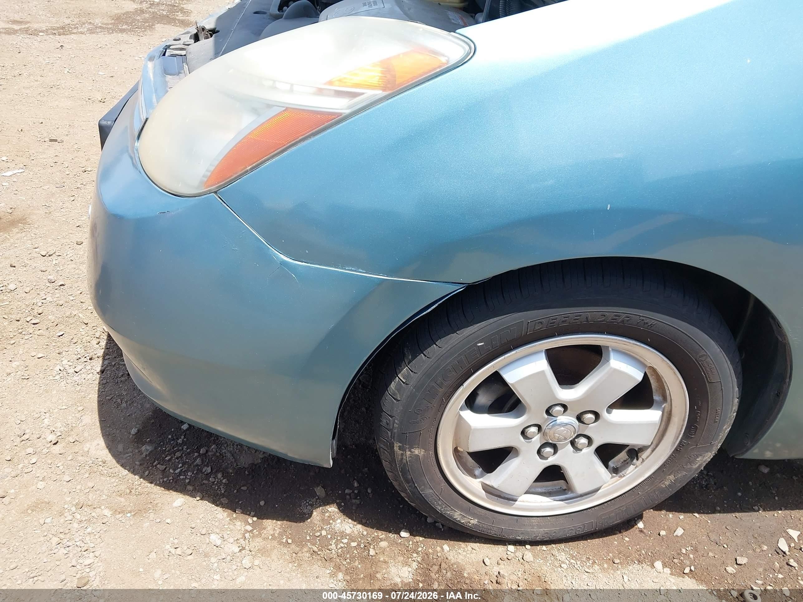 2006 Toyota Prius   Blue vin: JTDKB20U067509698