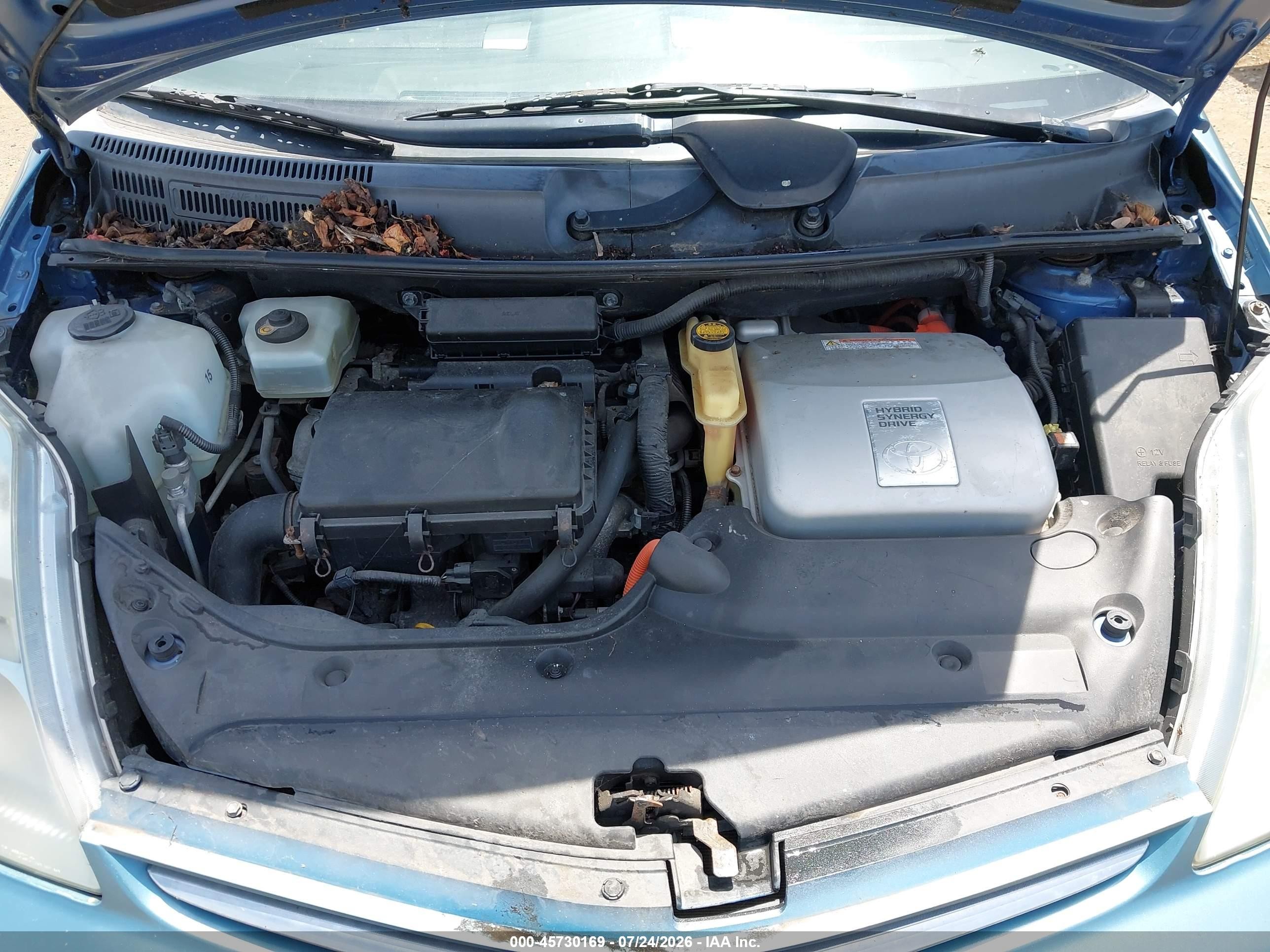 2006 Toyota Prius   Blue vin: JTDKB20U067509698