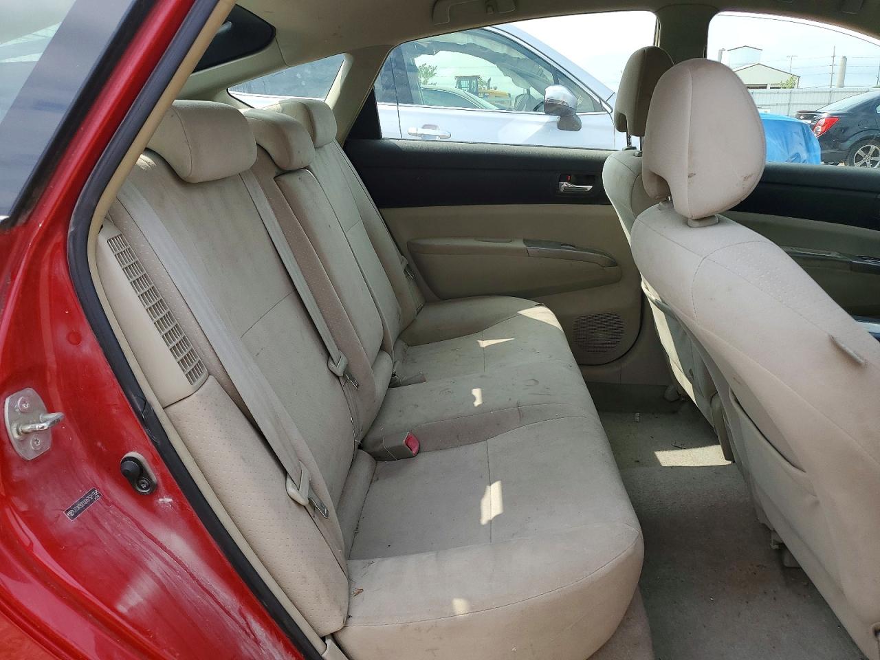 2006 Toyota Prius Base Red vin: JTDKB20U067521558
