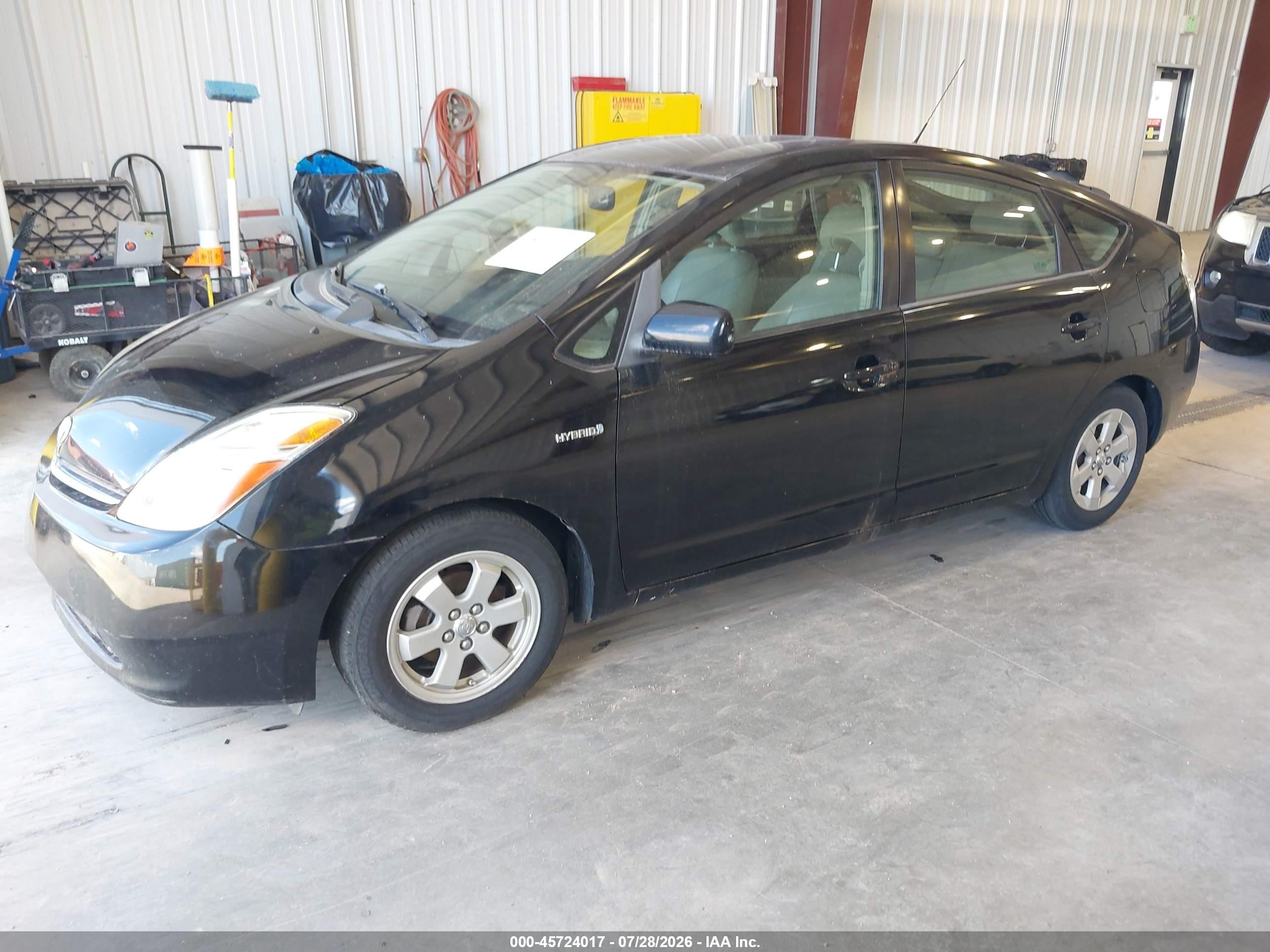 2006 Toyota Prius   Black vin: JTDKB20U067540157