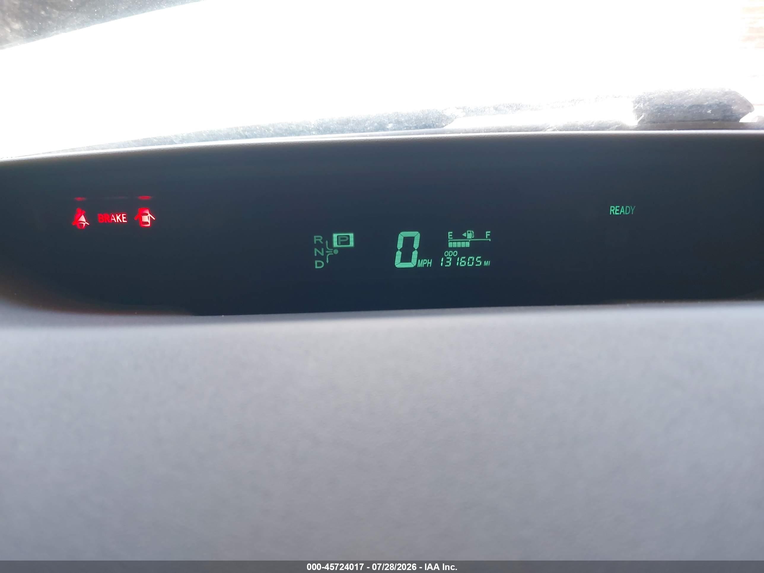 2006 Toyota Prius   Black vin: JTDKB20U067540157