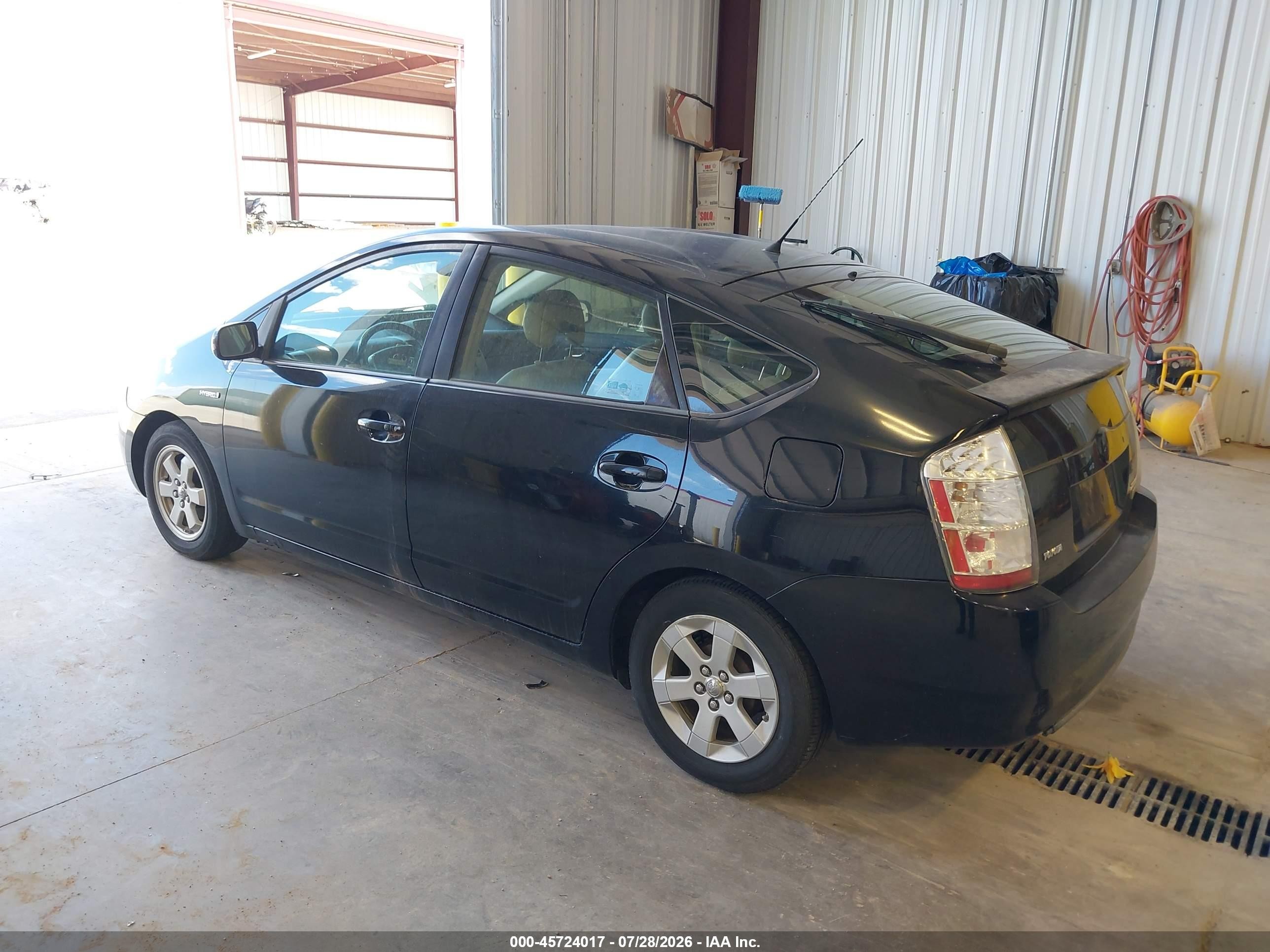 2006 Toyota Prius   Black vin: JTDKB20U067540157