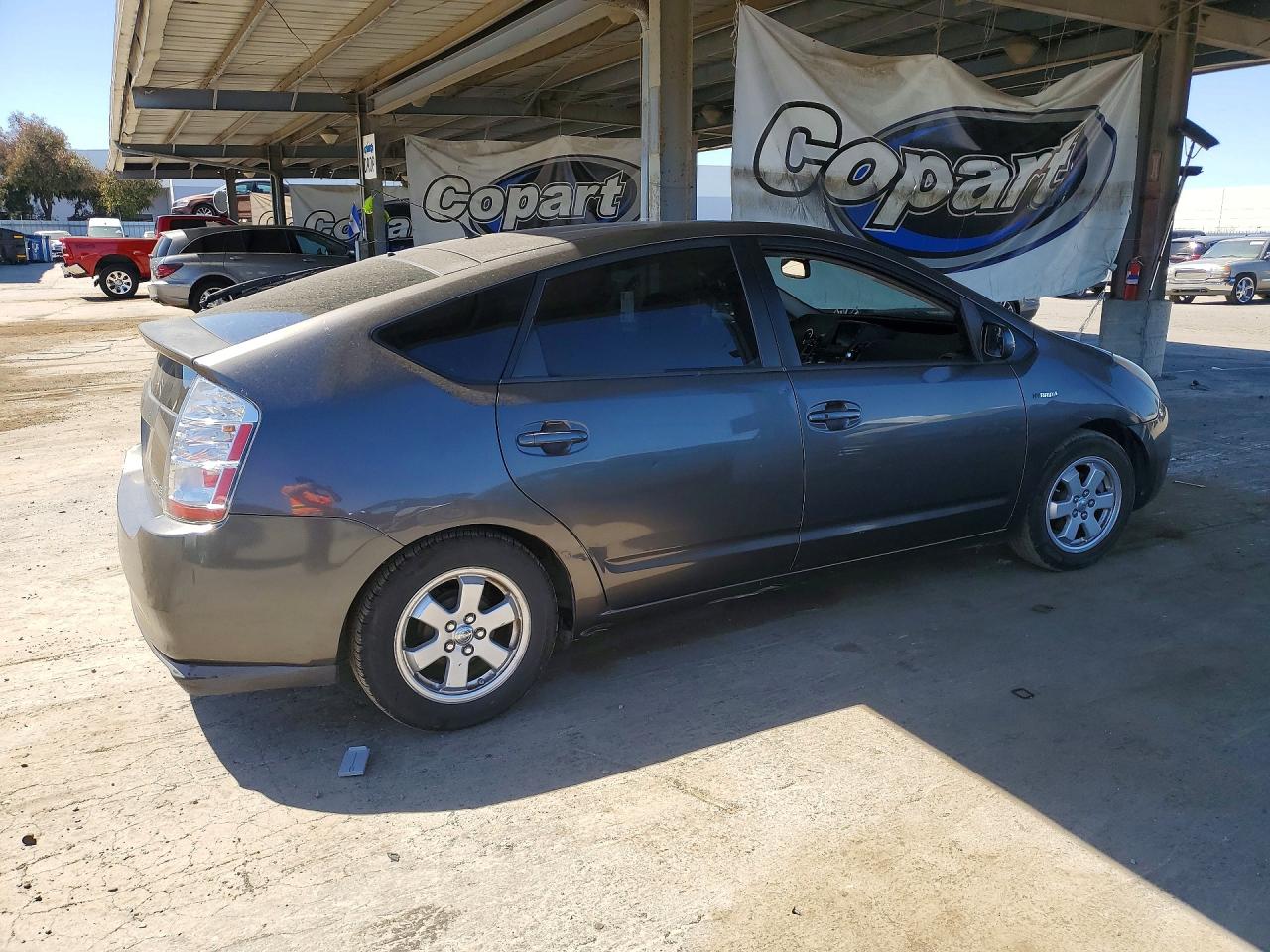 2007 Toyota Prius Base Gray vin: JTDKB20U073225772
