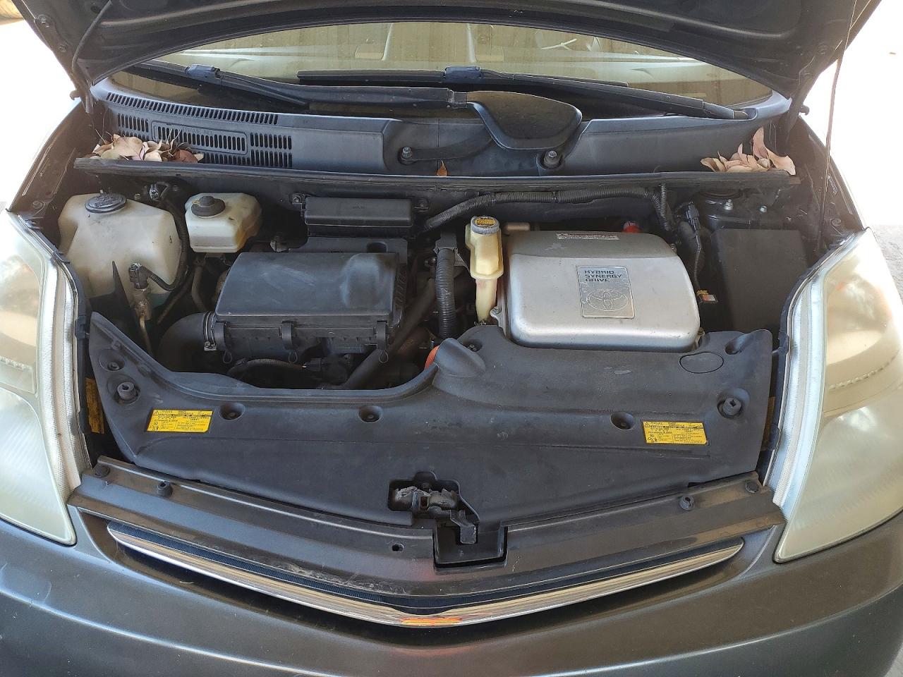 2007 Toyota Prius Base Gray vin: JTDKB20U073225772