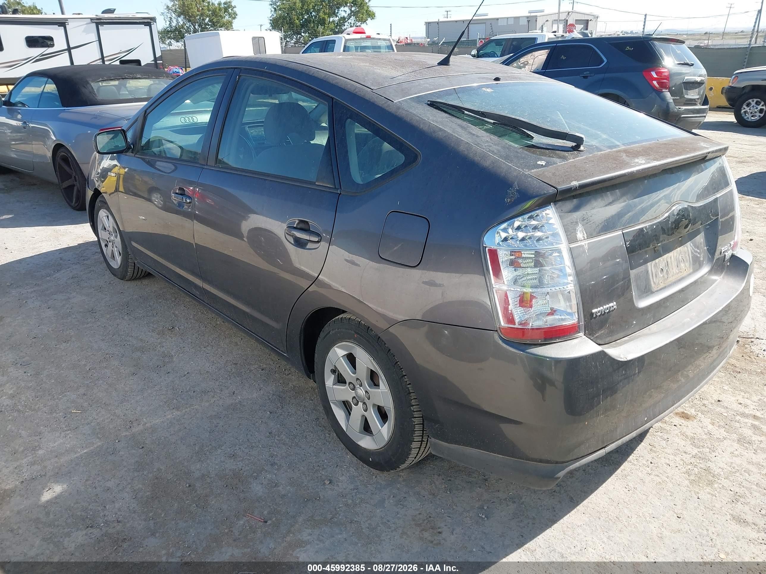 2007 Toyota Prius   Gray vin: JTDKB20U073227800