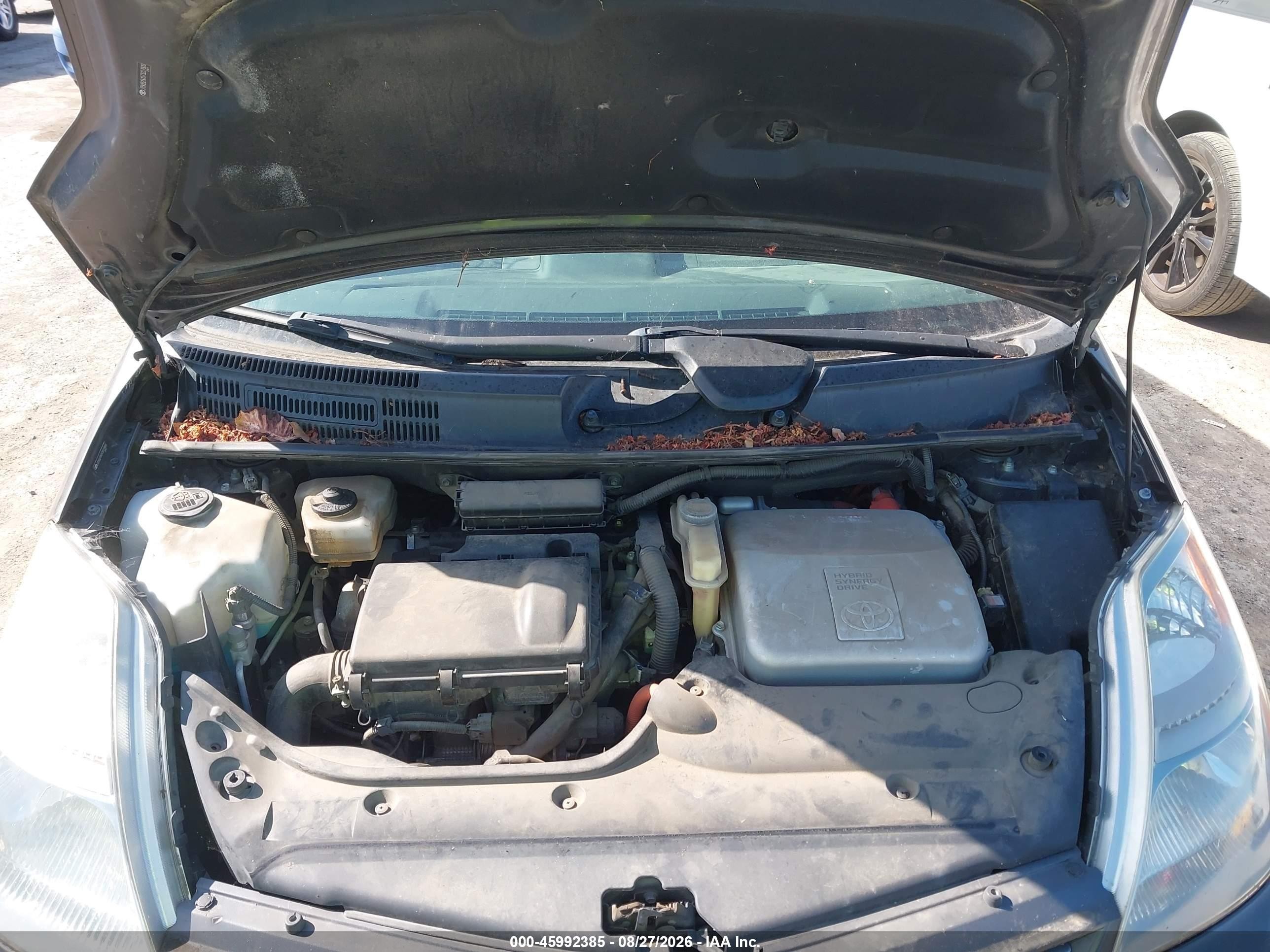 2007 Toyota Prius   Gray vin: JTDKB20U073227800