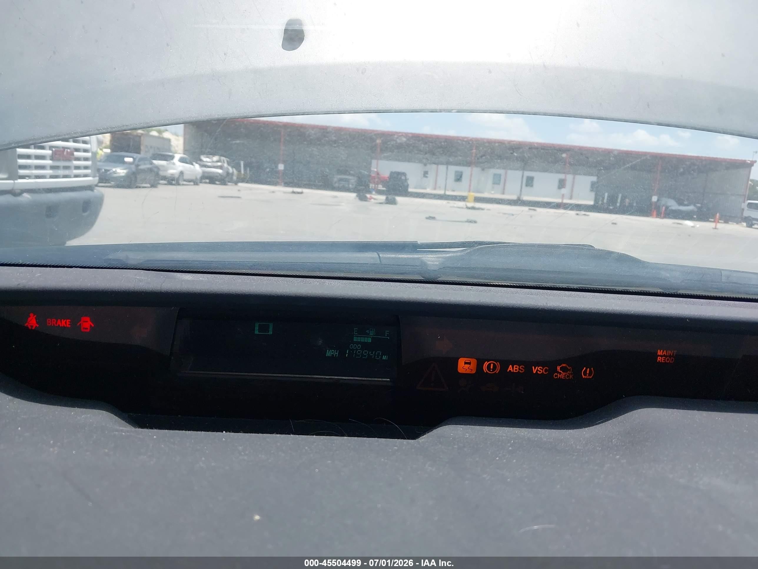 2007 Toyota Prius   Gray vin: JTDKB20U073230082