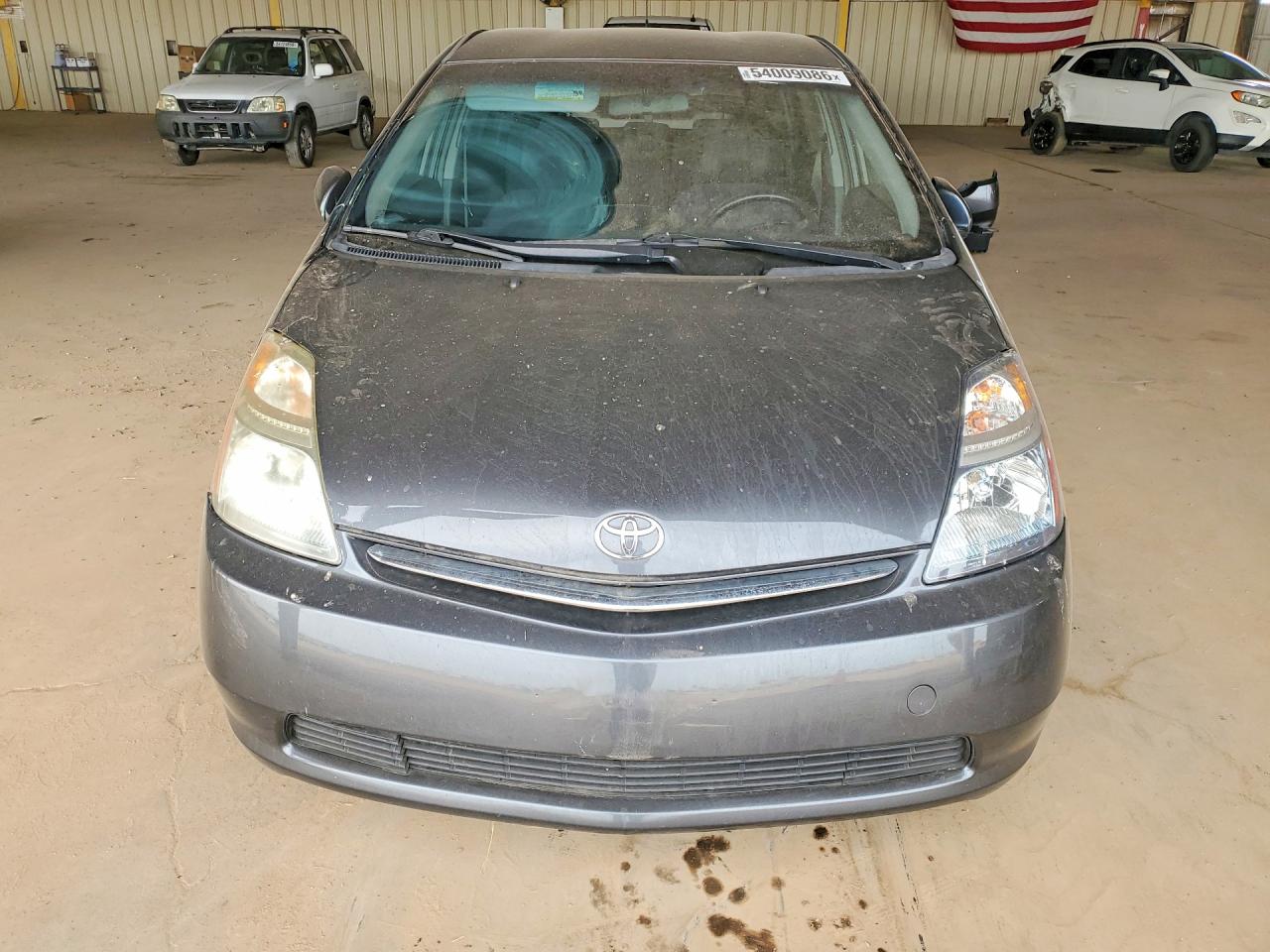 2007 Toyota Prius Base Gray vin: JTDKB20U073230244