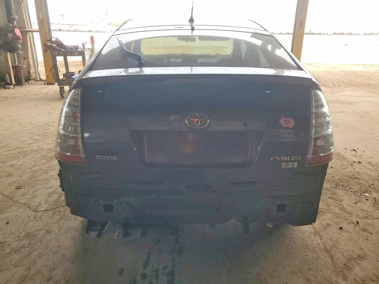2007 Toyota Prius Base Gray vin: JTDKB20U073230244