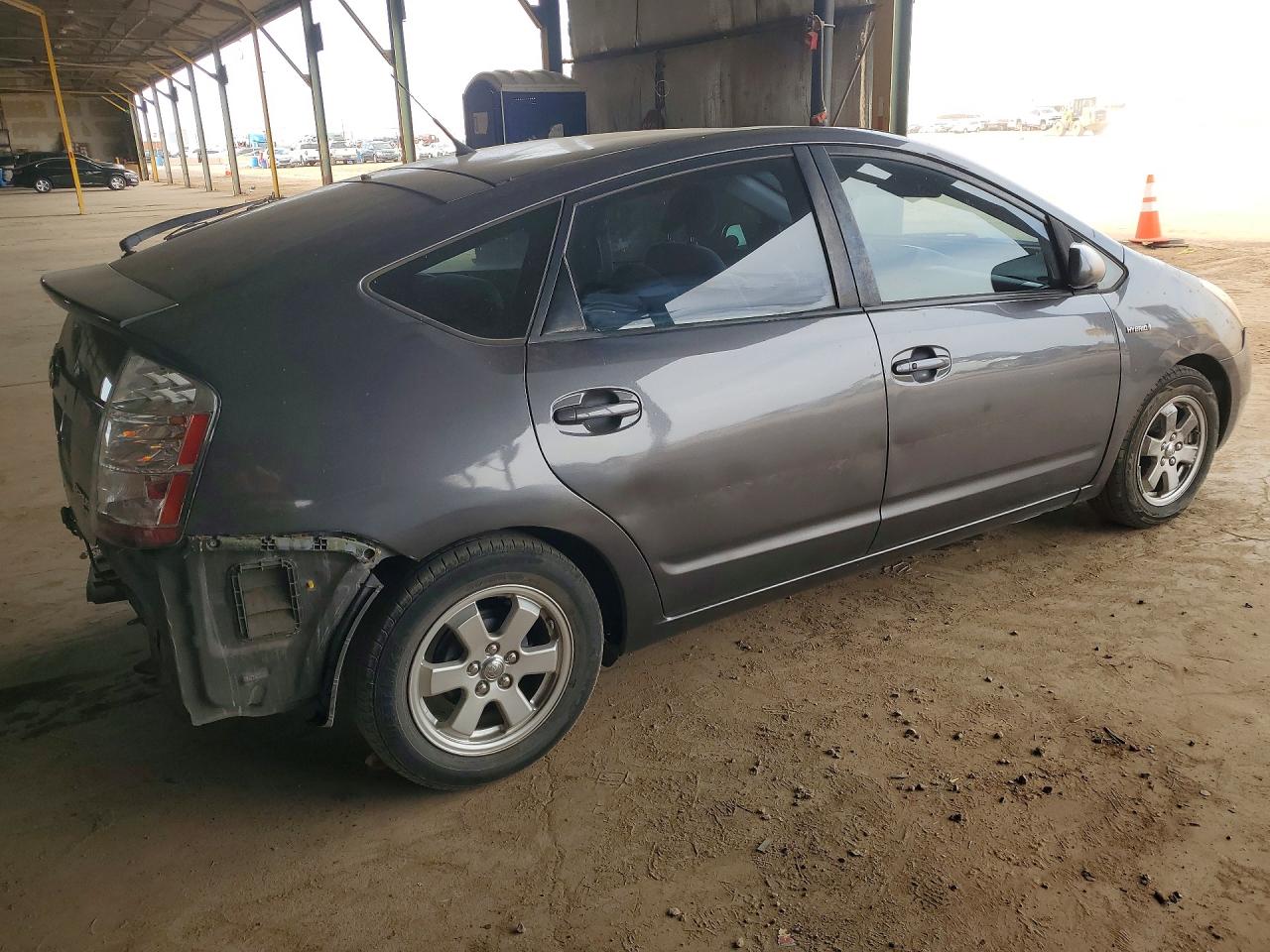 2007 Toyota Prius Base Gray vin: JTDKB20U073230244
