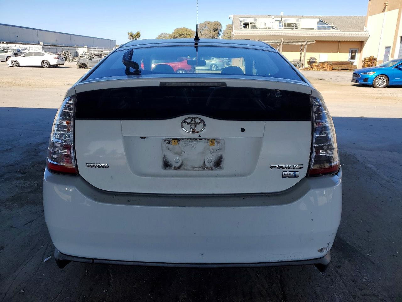 2007 Toyota Prius Белый vin: JTDKB20U073274616