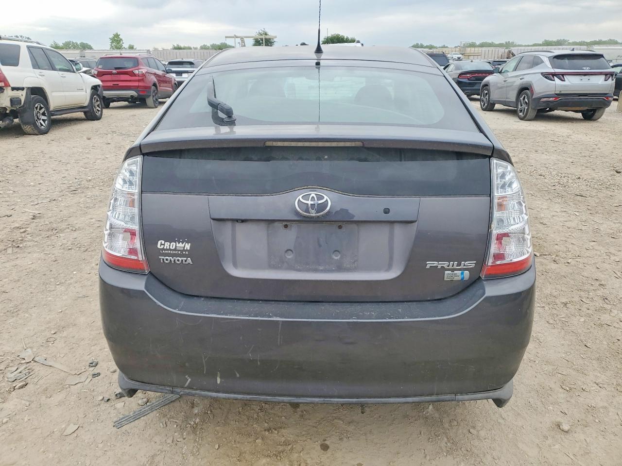 2007 Toyota Prius Base Серый vin: JTDKB20U073278634