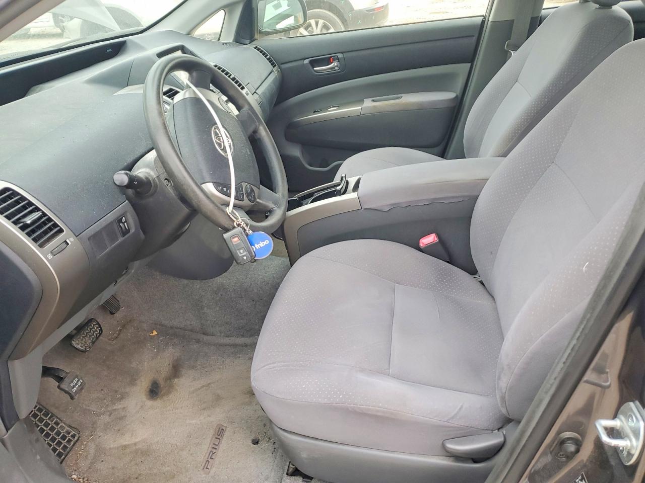 2007 Toyota Prius Base Серый vin: JTDKB20U073278634