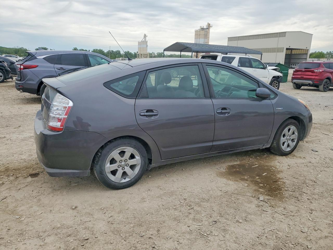 2007 Toyota Prius Base Серый vin: JTDKB20U073278634