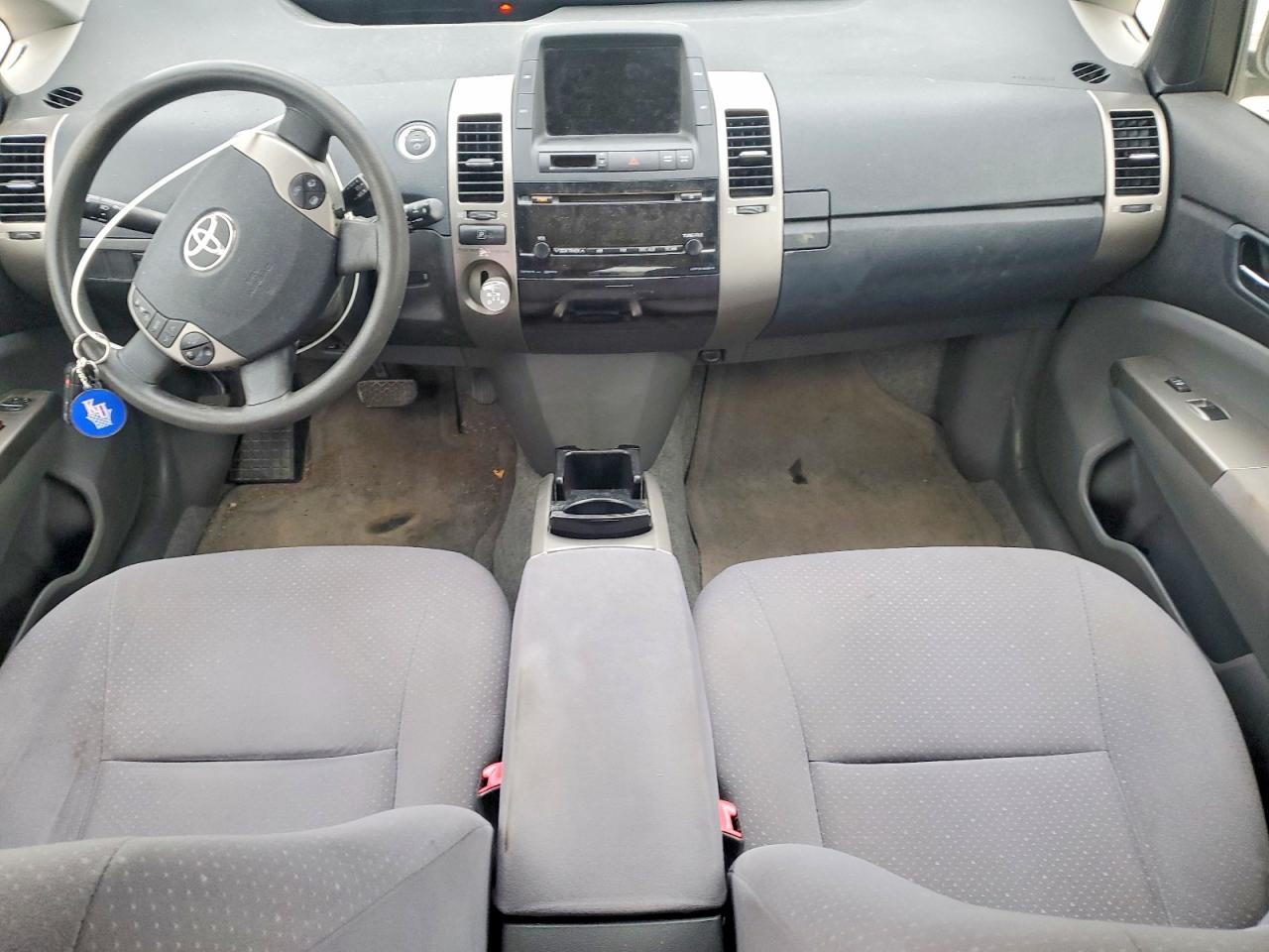 2007 Toyota Prius Base Серый vin: JTDKB20U073278634