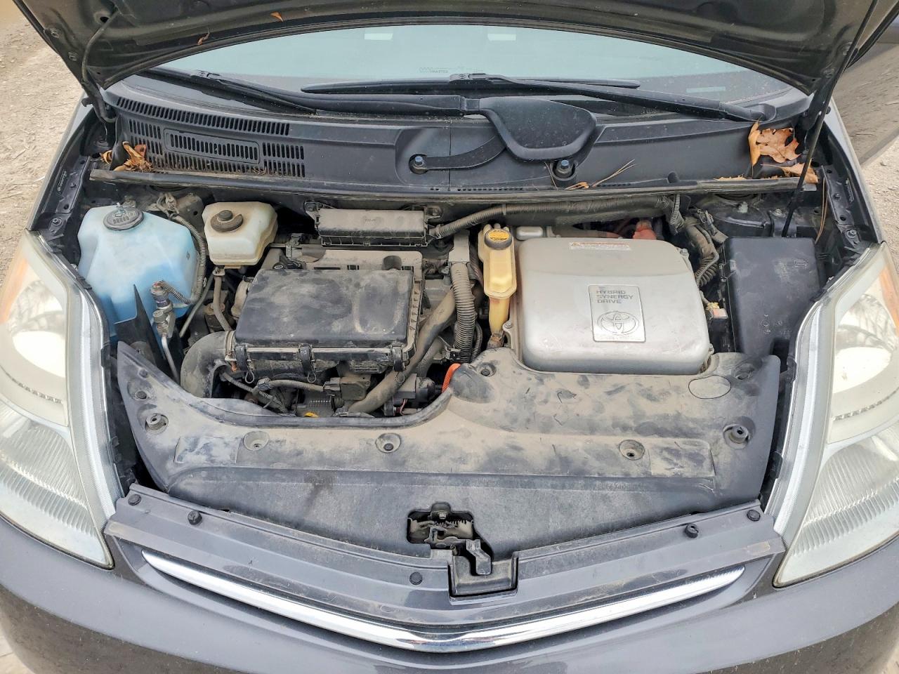 2007 Toyota Prius Base Серый vin: JTDKB20U073278634