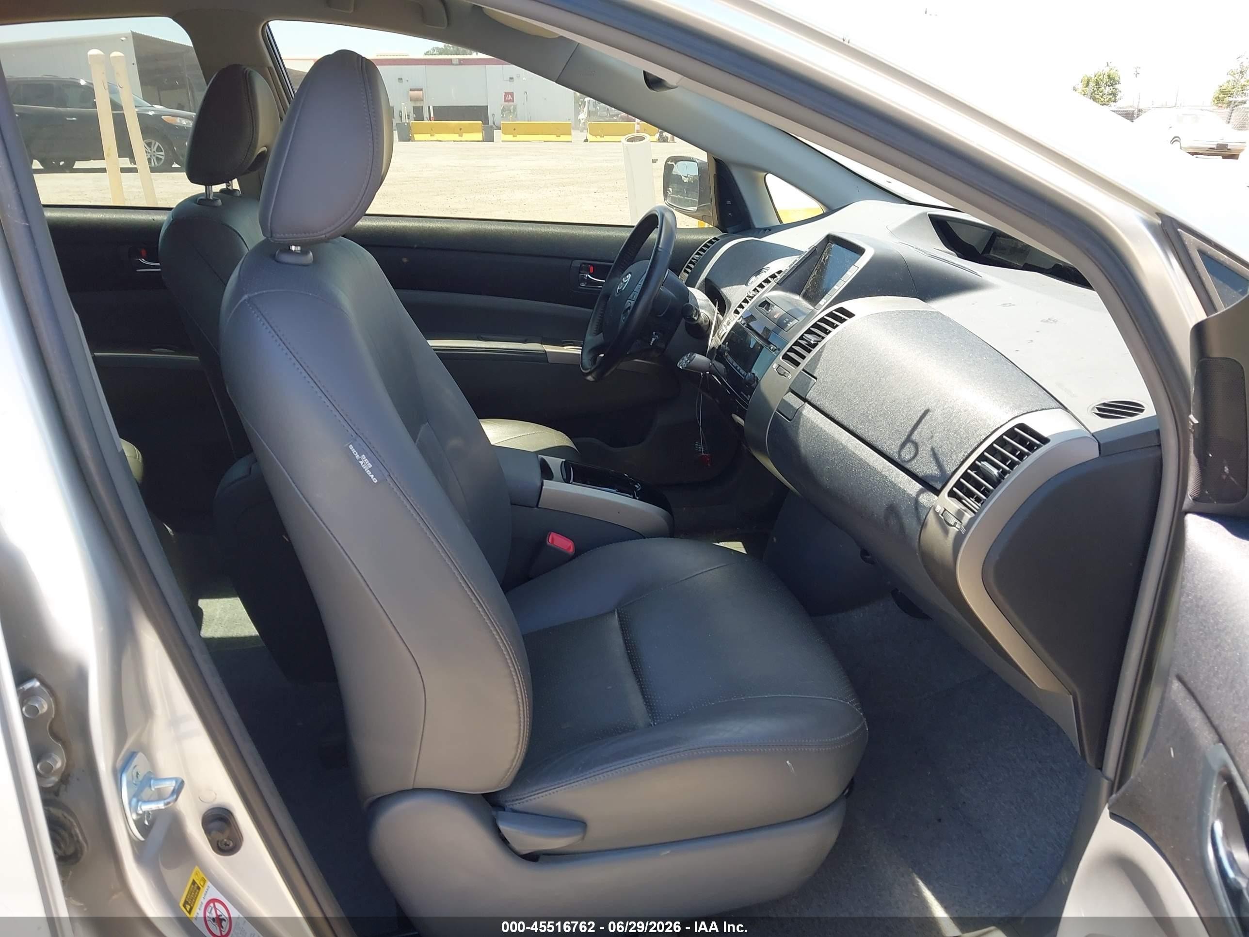 2007 Toyota Prius Touring Silver vin: JTDKB20U073287124