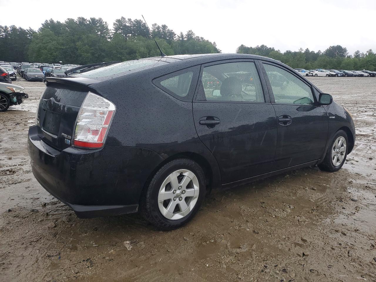 2007 Toyota Prius Base Черный vin: JTDKB20U073288676