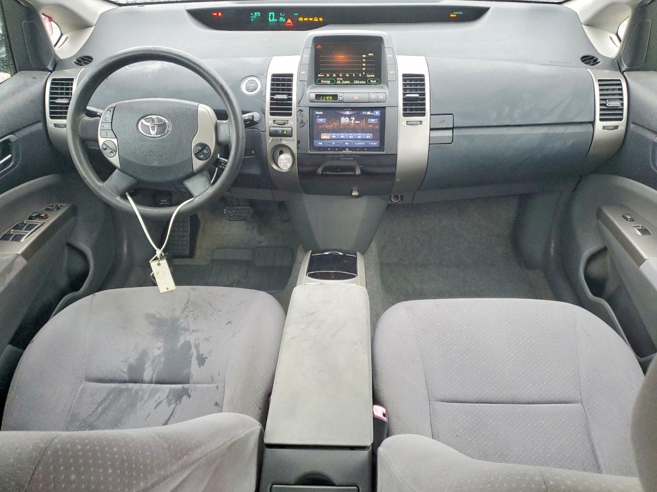 2007 Toyota Prius Base Черный vin: JTDKB20U073288676