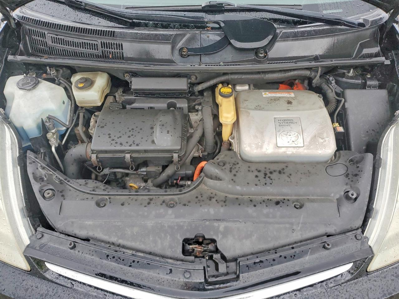 2007 Toyota Prius Base Черный vin: JTDKB20U073288676