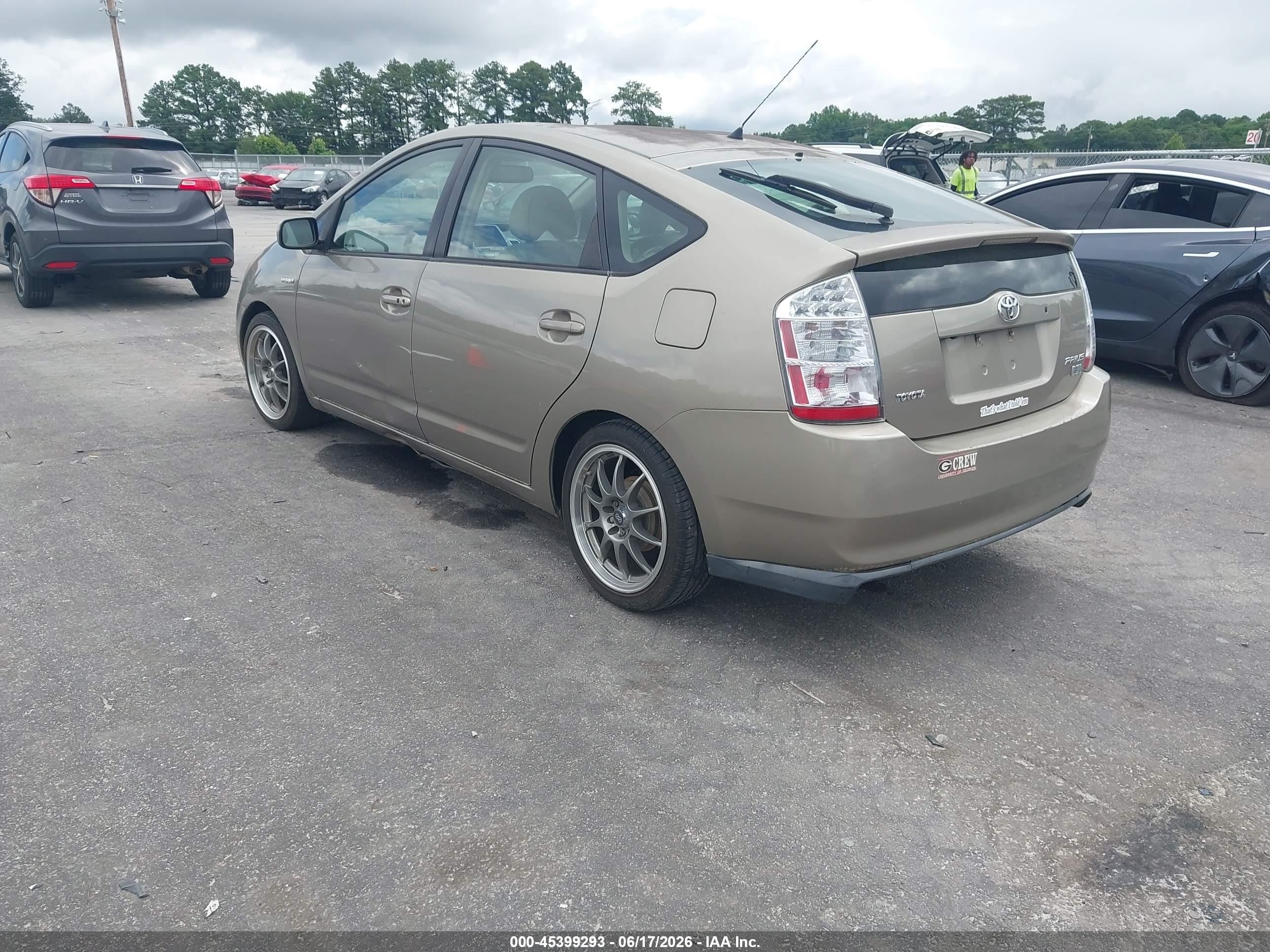 2007 Toyota Prius   Tan vin: JTDKB20U077561463